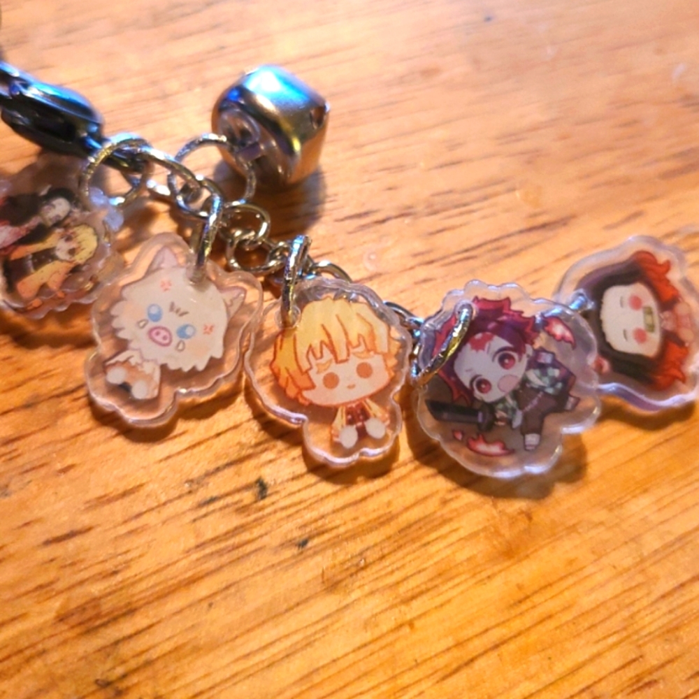 Demon slayer keychain
